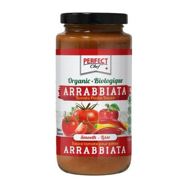 Organic Tomato Pasta Sauce Arrabbiata Smooth Spicy 740 Ml (Case Of 6) by Perfect Chef