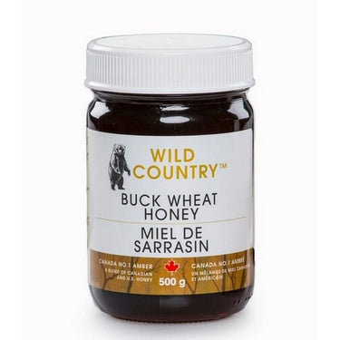 Buckwheat Honey Canada #1 Amber 500 Grams (Case Of 12) by Wild Country