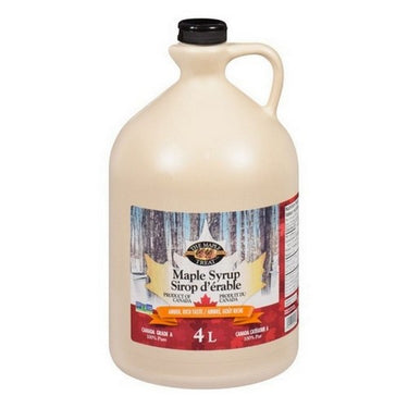 Maple Syrup Canada Grade A Amber Rich Taste 4 Litres (Case Of 4) by The Maple Treat