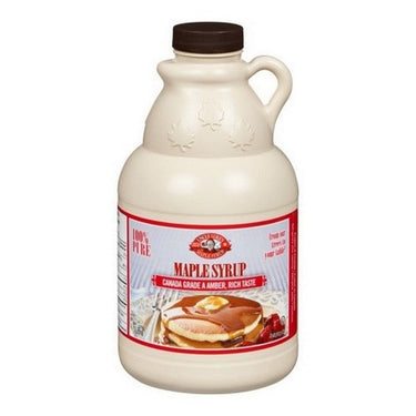Maple Syrup Canada Grade A Amber Rich Taste 1 Litre (Case Of 12) by Uncle Lukes