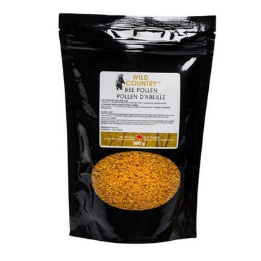 Honey w/Bee Pollen Unpasteurized 500 Grams (Case Of 12) by Wild Country