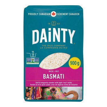 Basmati Rice 900 Grams (Case Of 10) by Dainty