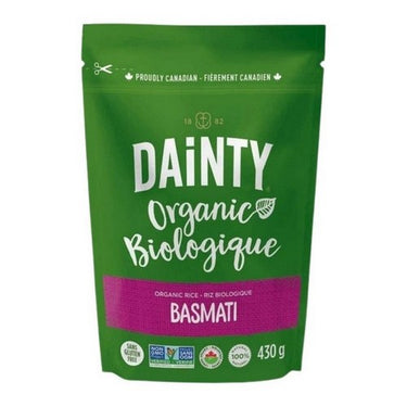 Organic Basmati Rice 430 Grams (Case Of 12) by Dainty