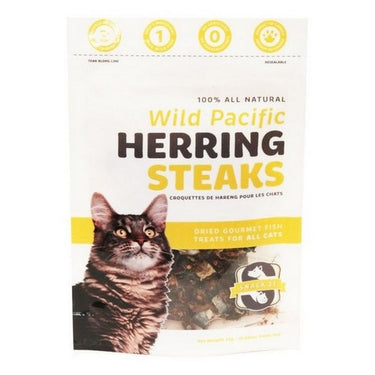 Cat Treats Wild Pacific Herring Steaks 25 Grams (Case Of 12) by Snack 21