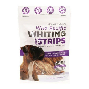 Dog Treats Wild Pacific Whiting Strips 25 Grams (Case Of 12) by Snack 21