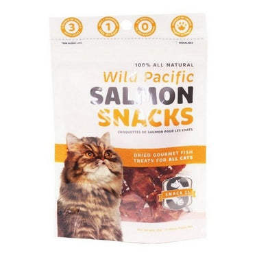 Cat Treats Wild Pacific Salmon Snacks 25 Grams (Case Of 12) by Snack 21