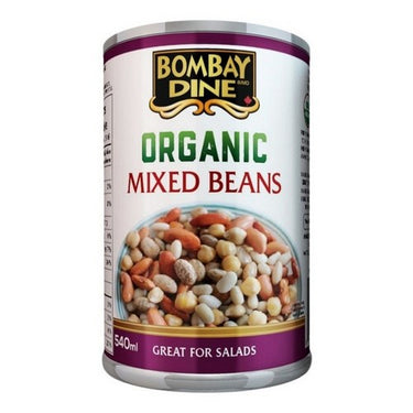 Organic Mixed Beans 540 Ml (Case Of 12) by Bombay Dine