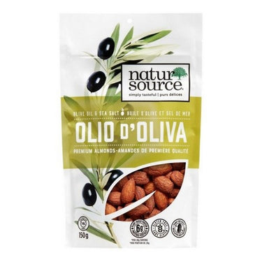 Almonds Olio d'Oliva Olive Oil And Sea Salt 150 Grams (Case Of 8) by NaturSource