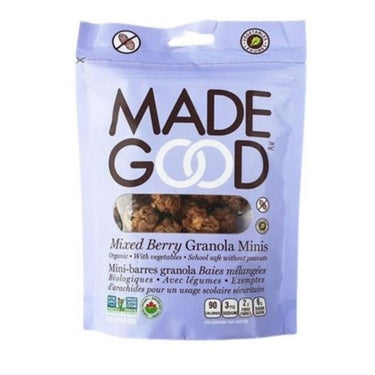 Organic Granola Bars Minis Mixed Berry 100 Grams (Case Of 6) by Madegood