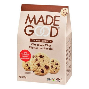 Organic Crunchy Cookies Chocolate Chip 200 Grams (Case Of 6) by Madegood