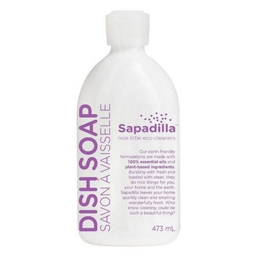 Liquid Dish Soap Sweet Lavender & Lime 473 Ml (Case Of 12) by Sapadilla