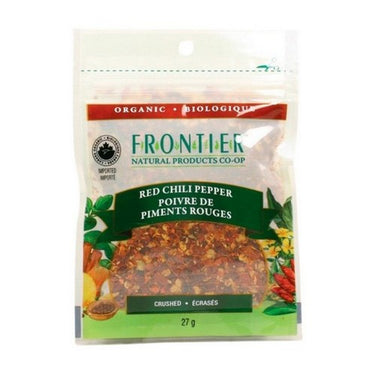 Organic Chili Pepper Flakes 27 Grams (Case Of 6) by Frontier Co-op