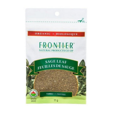 Organic Sage Leaf Rubbed 11 Grams (Case Of 6) by Frontier Co-op