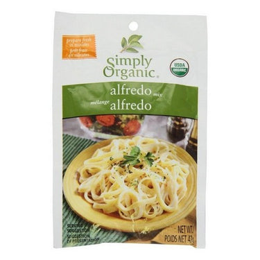 Organic Seasoning Mix Italian Sauce Alfredo 42 Grams (Case Of 12) by Simply Organic