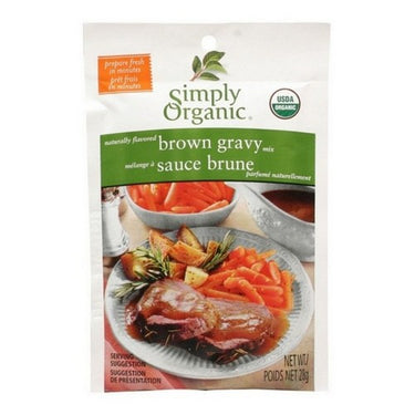 Organic Gravy Mix Brown 28 Grams (Case Of 12) by Simply Organic