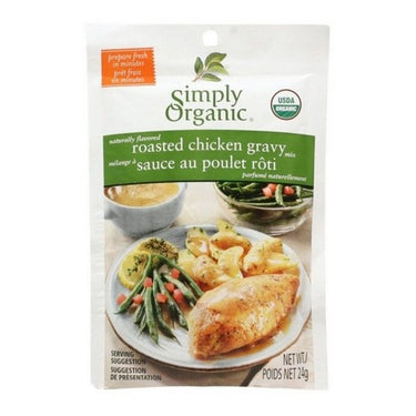 Organic Gravy Mix Roasted Chicken 24 Grams (Case Of 12) by Simply Organic