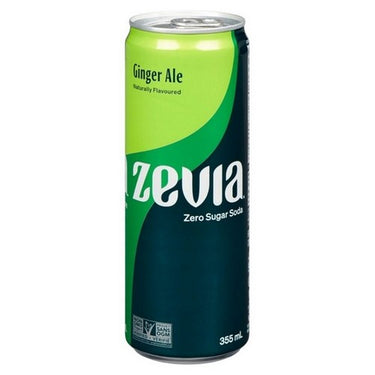 Ginger Ale Zero Sugar Stevia Sweetened 355 Ml (Case Of 12) by Zevia