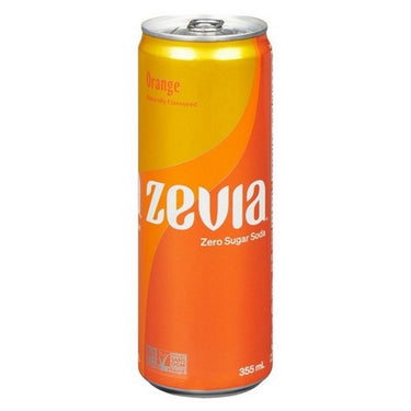 Orange Zero Sugar Stevia Sweetened 355 Ml (Case Of 12) by Zevia