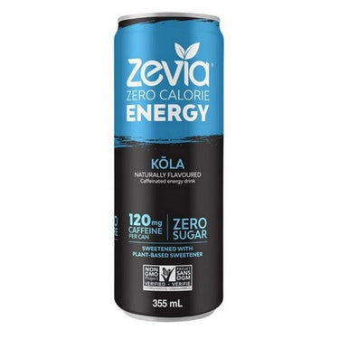 Energy Kola Zero Sugar Stevia Sweetened 355 Ml (Case Of 12) by Zevia