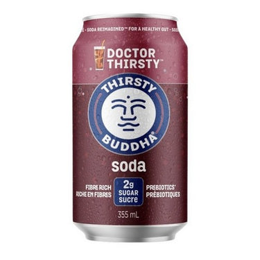 Soda With Prebiotics & Fibre Doctor Thirsty 355 Ml (Case Of 12) by Thirsty Buddha