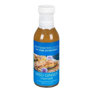 Marinade Miso Ginger 350 Ml (Case Of 12) by Whitewater Cooks