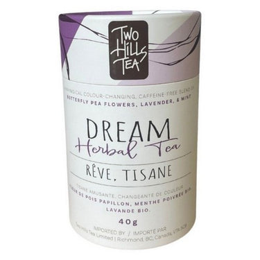 Dream Herbal Tea Butterfly Pea Flowers Lavender & Mint (replaces Code A01030) 40 Grams by Two Hills Tea