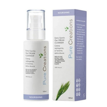 Nourishing Extra Gentle Oat Cream Cleanser 125 Ml by Pure Creations