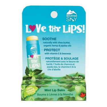 Love Thy Lips Mint Balm 21 X 4.25 Grams by Mountain Sky Soaps