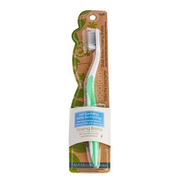 Adult Toothbrush With Silver-infused Bristles And Compostable Handle 1 Each by Xylo