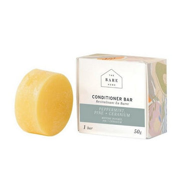 Conditioner Bar Peppermint Pine & Geranium 50 Grams by The Bare Home