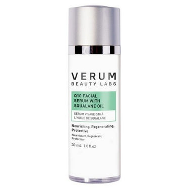 Q10 Facial Serum With Squalane Oil 30 Ml by Verum Beauty Labs