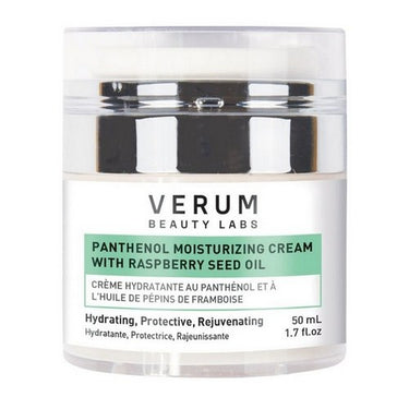 Panthenol Moisturizing Cream With Raspberry Seed Oil 50 Ml by Verum Beauty Labs