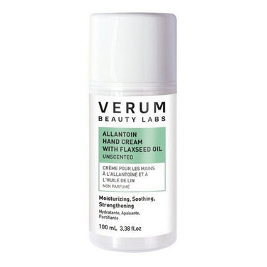 Allantoin Hand Cream With Flaxseed Oil Lemongrass 100 Ml by Verum Beauty Labs