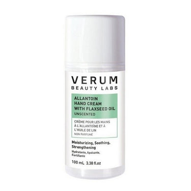 Allantoin Hand Cream With Flaxseed Oil Unscented 100 Ml by Verum Beauty Labs