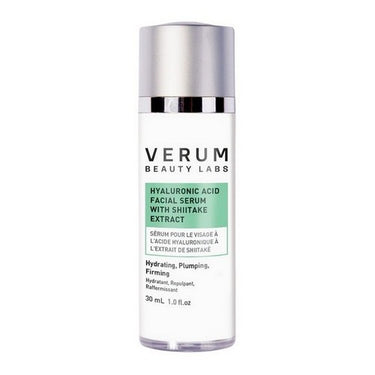 Hyaluronic Acid Facial Serum With Shiitake Extract 30 Ml by Verum Beauty Labs