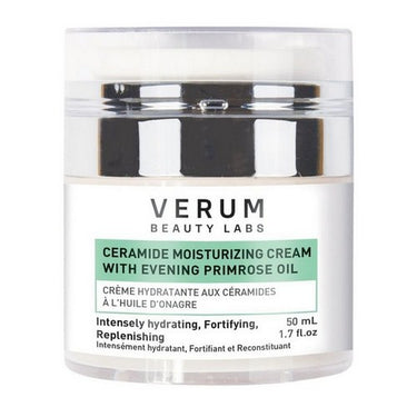 Ceramide Moisturizing Cream w/Evening Primrose Oil 50 Ml by Verum Beauty Labs