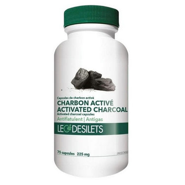 Activated Charcoal Antiflatulent/Antigas 75 Count by Leo Desilets