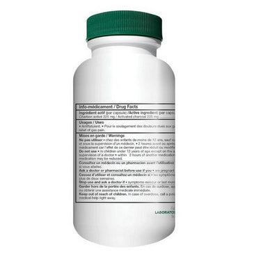 Activated Charcoal Antiflatulent/Antigas 75 Count by Leo Desilets