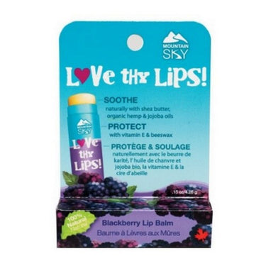 Love Thy Lips Blackberry Balm 21 X 4.25 Grams by Mountain Sky Soaps