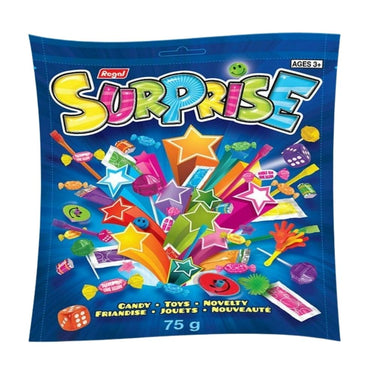 Confections Surprise Bag 75 Grams (Case Of 24) by Regal Life