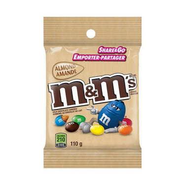 Almond Milk Chocolate Candies 110 Grams (Case Of 24) by M&M