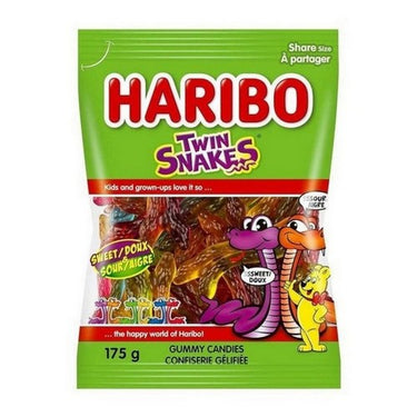 Twin Snakes 175 Grams (Case Of 12) by Haribo