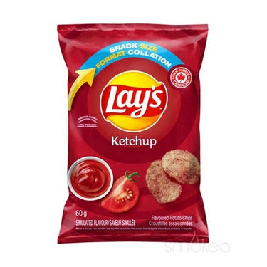 Ketchup Flavoured Potato Chips 60 Grams by Lays