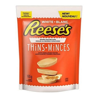 Reese Thins Peanut Butter and White Creme Cups 165 Grams (Case Of 12) by The Hershey Company