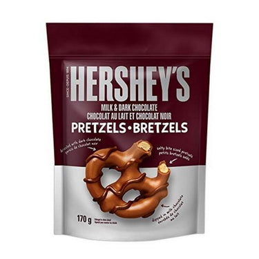 Dark And Milk Chocolate Covered Pretzel Bites 170 Grams (Case Of 12) by The Hershey Company