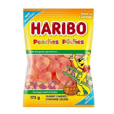 Peaches Gummy Candies 175 Grams (Case Of 12) by Haribo