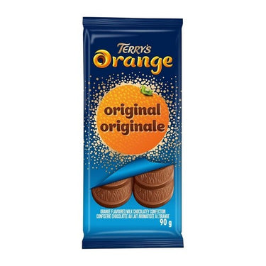 Orange Flavoured Milk Chocolate 90 Grams (Case Of 20) by Terrys