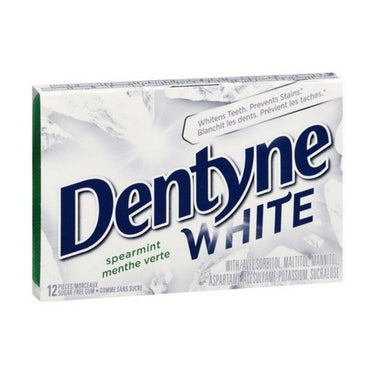 White Spearmint Sugar Free Gum 12 Count (Case Of 12) by Dentyne Ice