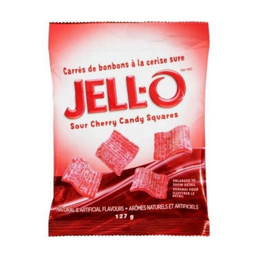 Cherry Squares Peg Bag 127 Grams (Case Of 12) by Jell-O