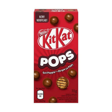 Crispy Wafer Pieces With Chocolate Coating Pops 70 Grams (Case Of 12) by Kit Kat